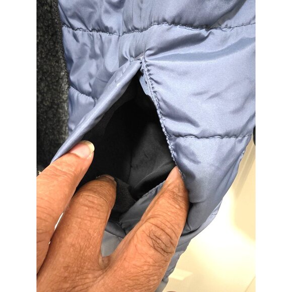 Abercrombie Kids Blue Gradient Puffer Jacket With Hood Size 7/8 - Picture 7 of 12